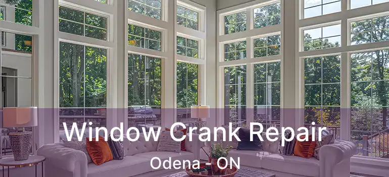  Window Crank Repair Odena - ON