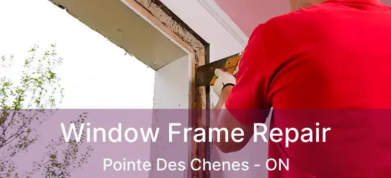  Window Frame Repair Pointe Des Chenes - ON