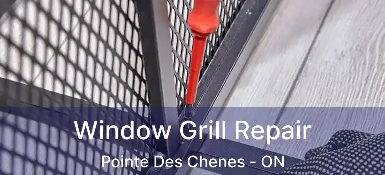  Window Grill Repair Pointe Des Chenes - ON