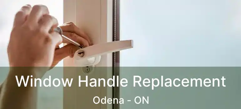  Window Handle Replacement Odena - ON