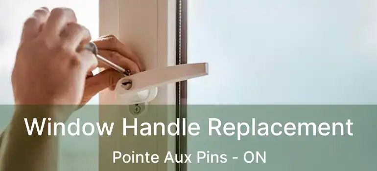  Window Handle Replacement Pointe Aux Pins - ON