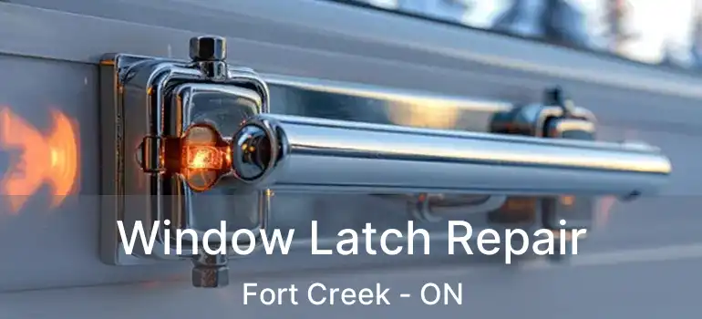  Window Latch Repair Fort Creek - ON