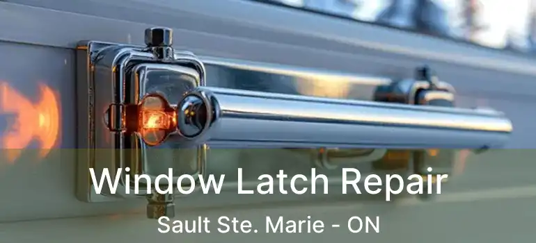  Window Latch Repair Sault Ste. Marie - ON