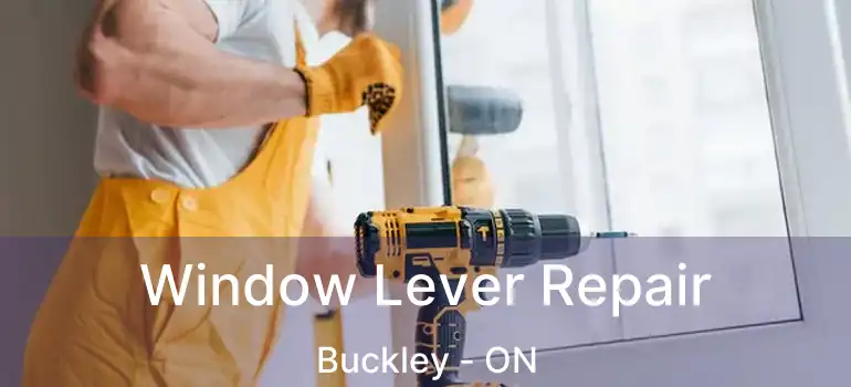  Window Lever Repair Buckley - ON