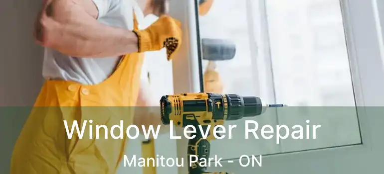 Window Lever Repair Manitou Park - ON