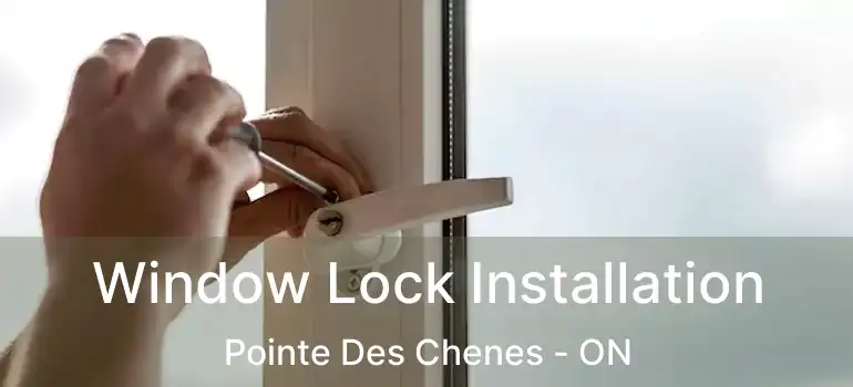  Window Lock Installation Pointe Des Chenes - ON