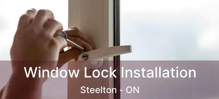  Window Lock Installation Steelton - ON