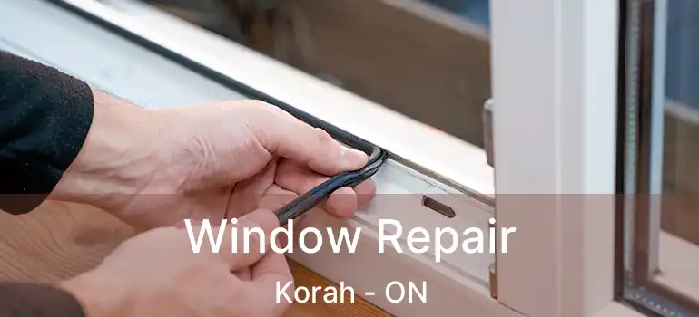  Window Repair Korah - ON