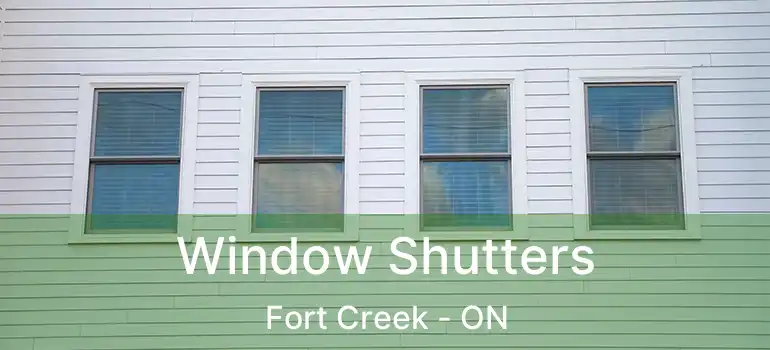  Window Shutters Fort Creek - ON
