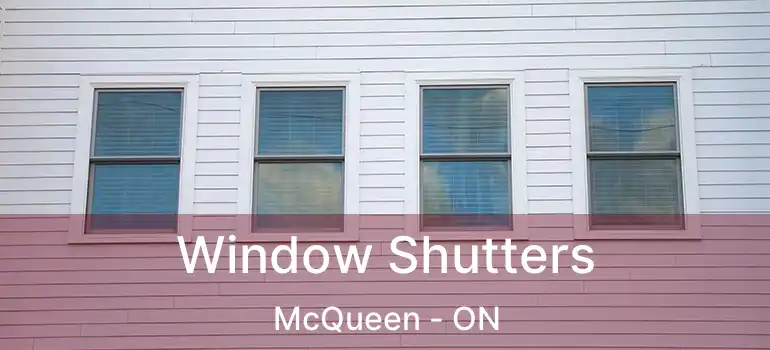  Window Shutters McQueen - ON