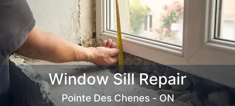  Window Sill Repair Pointe Des Chenes - ON