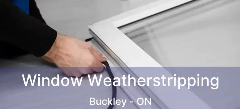  Window Weatherstripping Buckley - ON