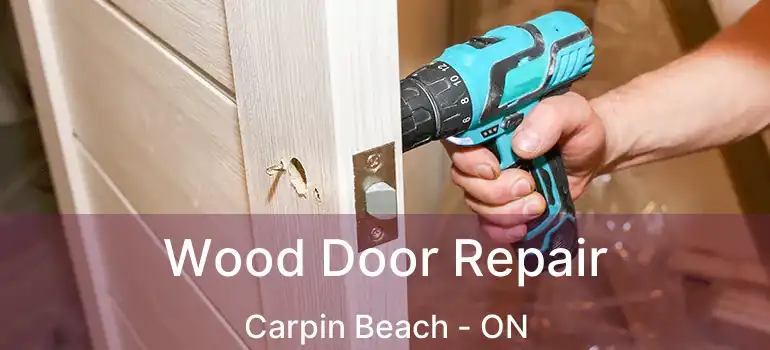  Wood Door Repair Carpin Beach - ON