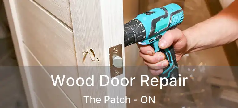 Wood Door Repair The Patch - ON