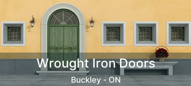  Wrought Iron Doors Buckley - ON